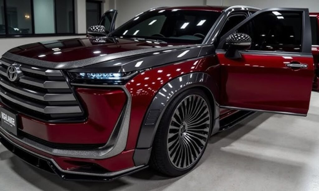 Toyota Highlander 2026 Launch: Bold New Design Powerful Hybrid Performance,