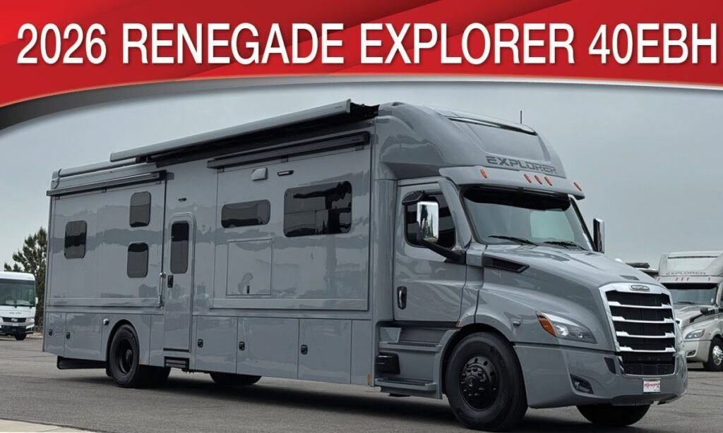 2026 Renegade Explorer 40EBH With Black Out